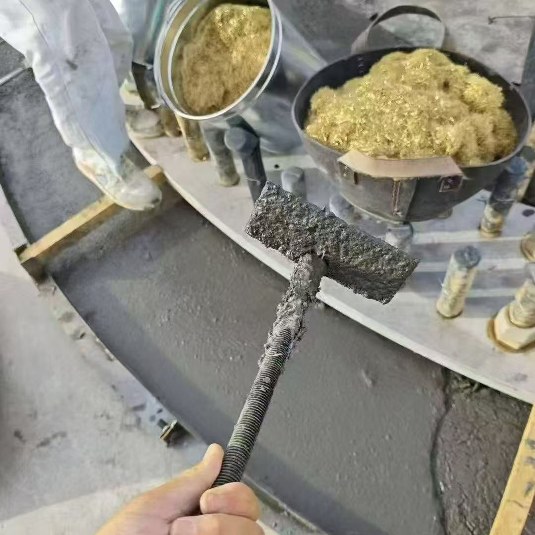 成华C120钢纤维高强无收灌浆料 轧机压缩机汽轮机发电机锻压设备底座灌浆材料
